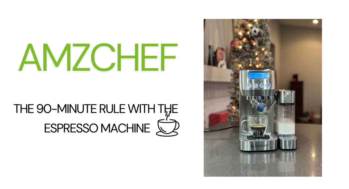 Elevate Your Morning: The 90-Minute Rule with the Espresso Machine