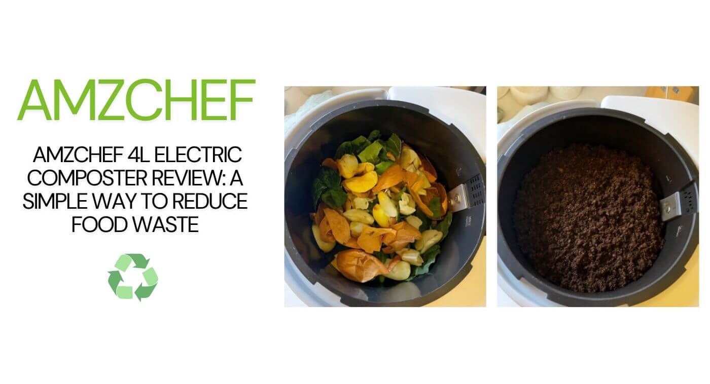 AMZCHEF 4L Electric Composter Review: A Simple Way to Reduce Food Waste