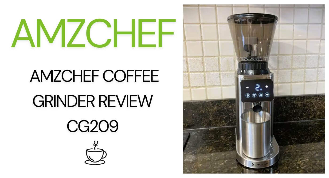 AMZCHEF Coffee Grinder Review CG209