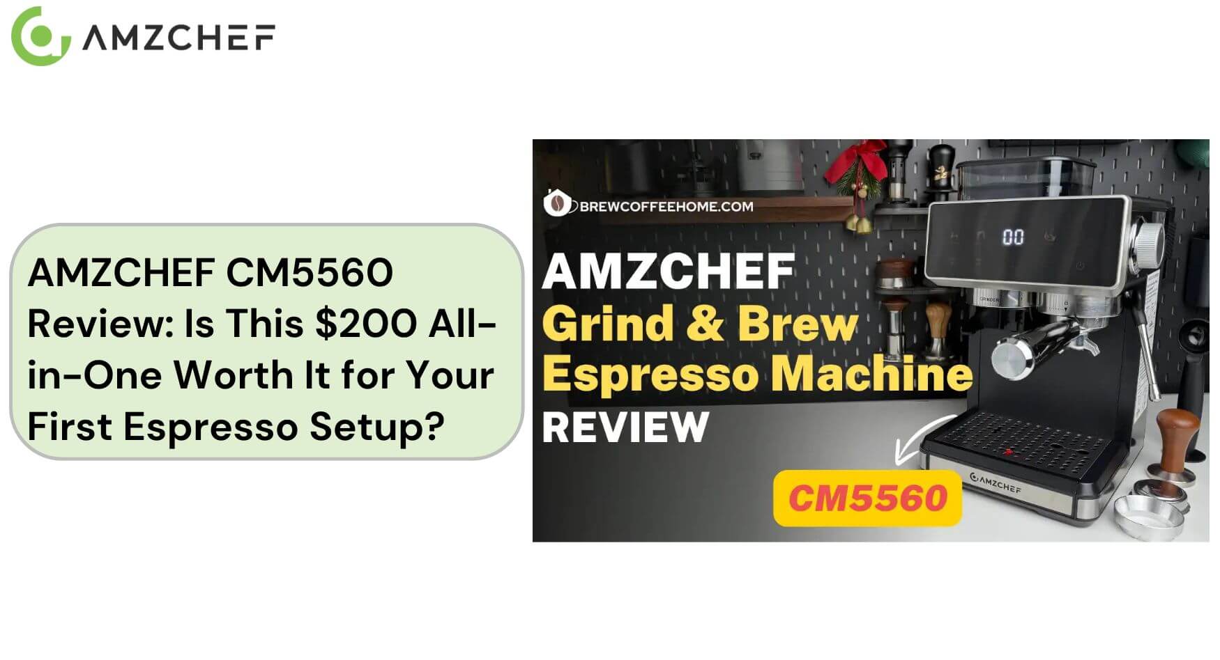 AMZCHEF CM5560 Review: Is This $200 All-in-One Worth It for Your First