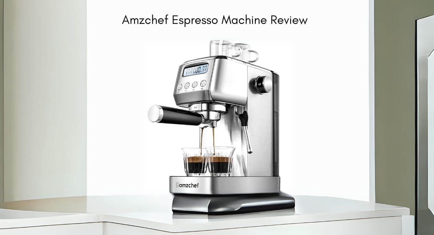 Amzchef Espresso Machine Review-LL-1666SV