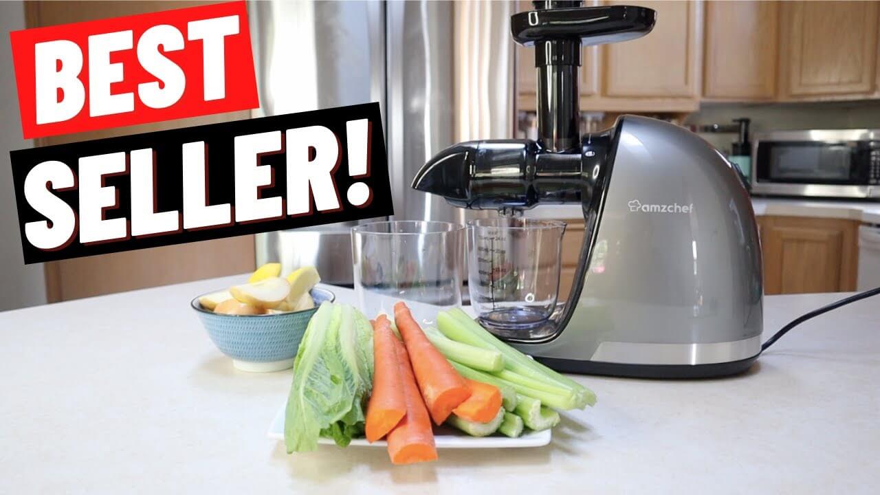 AMZCHEF Slow Masticating Cold Press Juicer Review
