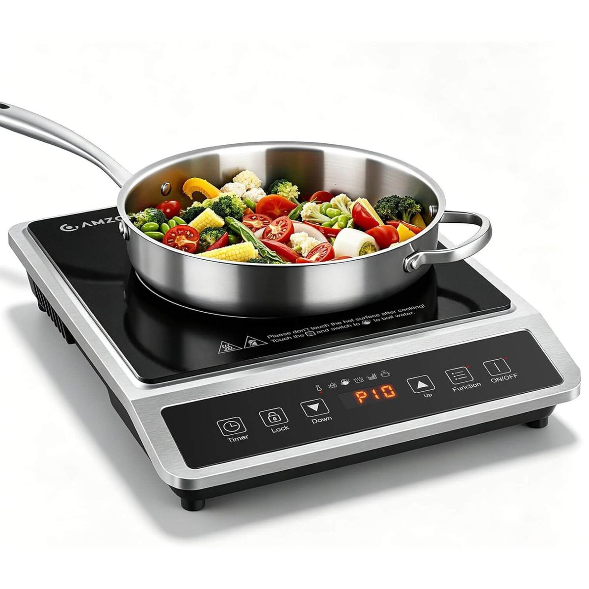 AMZCHEF 1800W Induction Cooktop