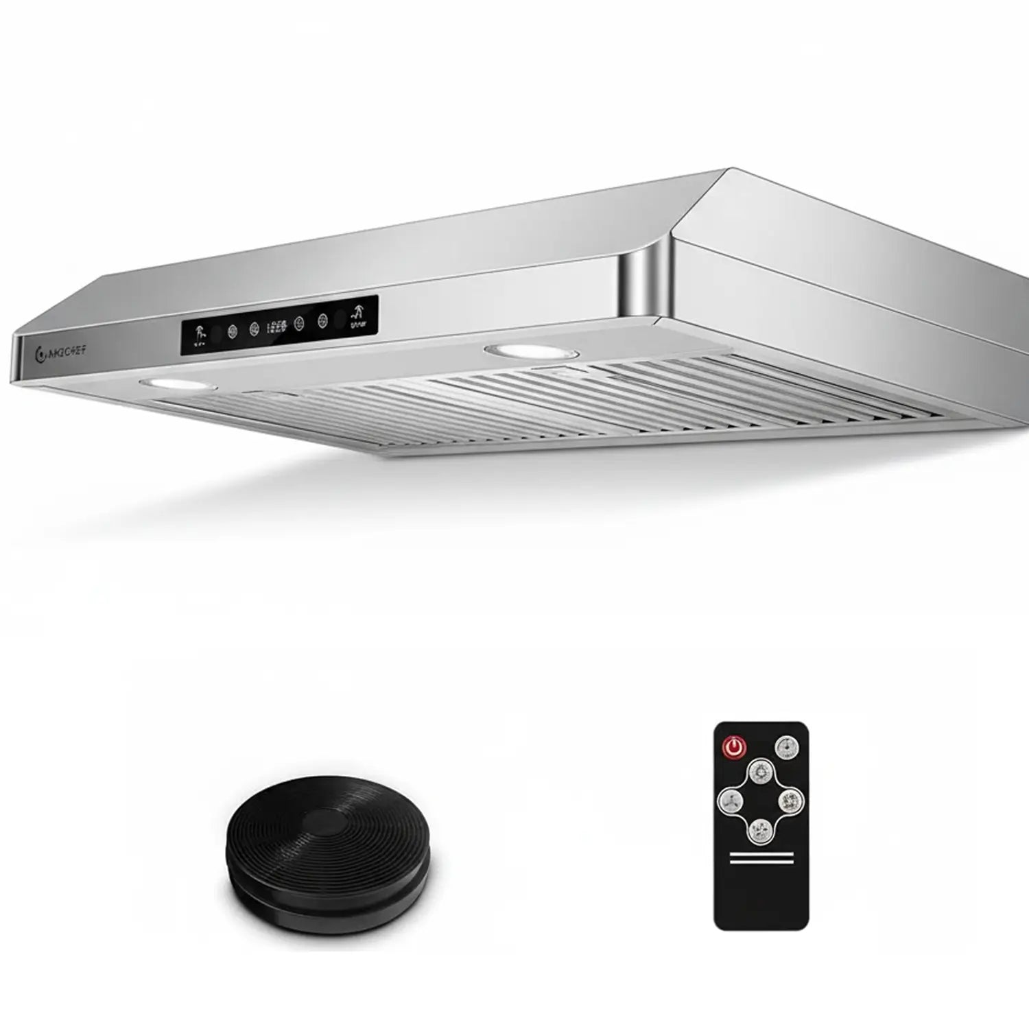 AMZCHEF 30 Inch Under Cabinet Range Hood 750 CFM with Remote Control
