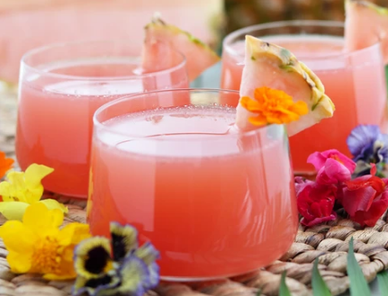 Pink Pineapple Juice