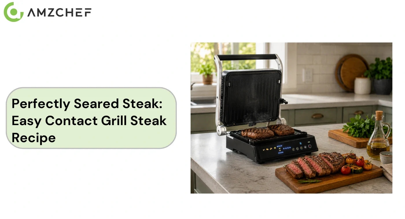 Perfectly Seared Steak: Easy Contact Grill Steak Recipe