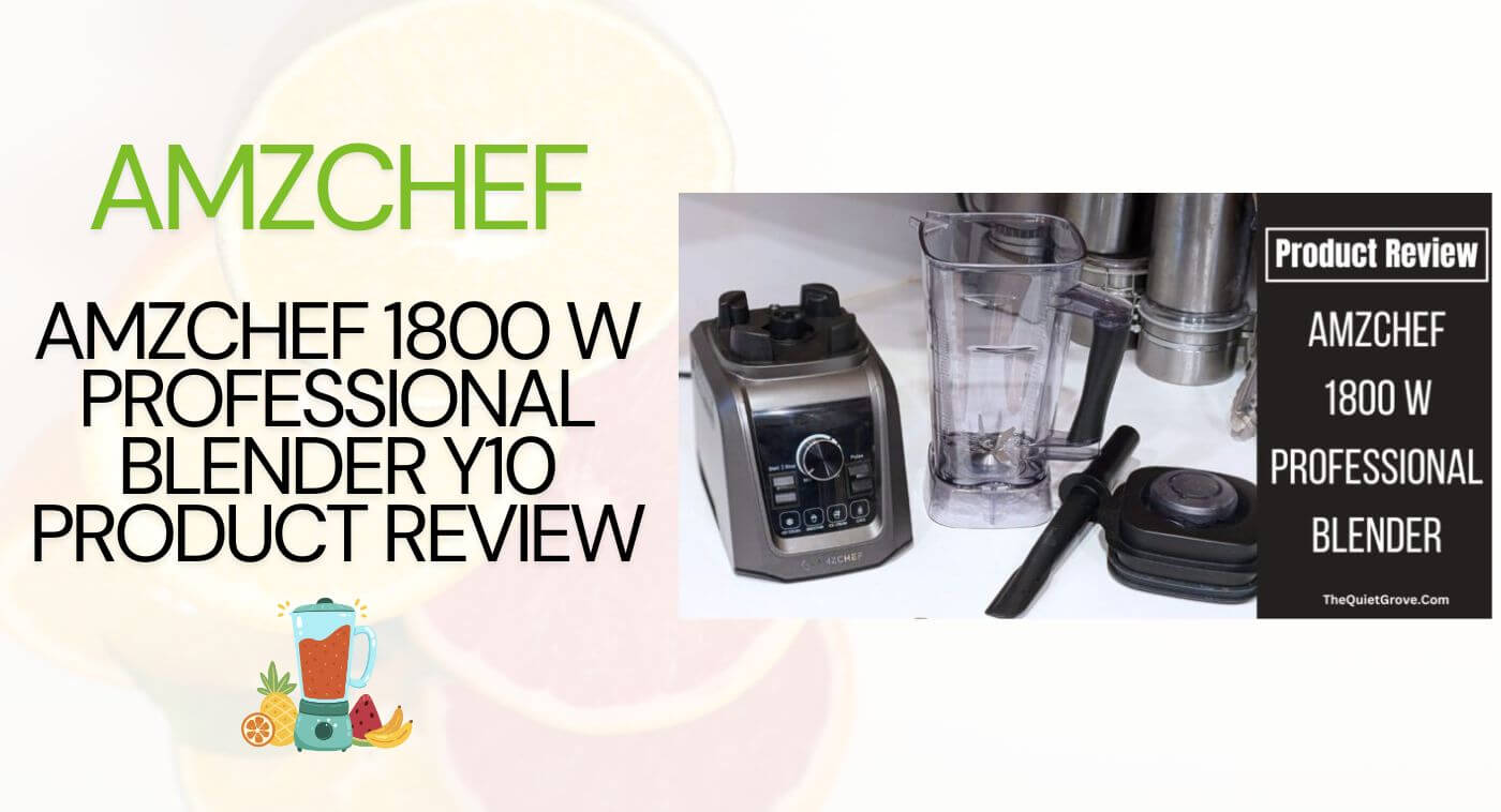 AMZCHEF 1800 W Professional Blender Y10 Product Review