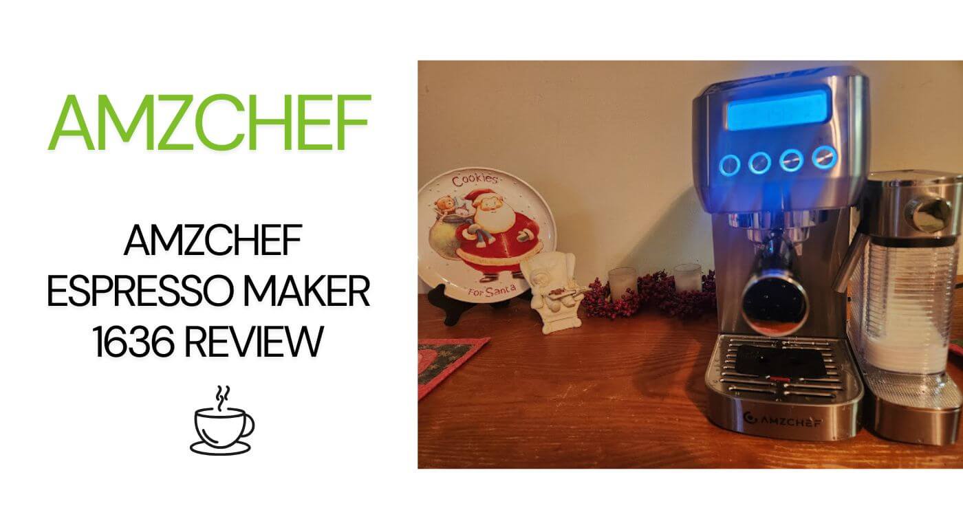 Cookies & Lattes for Santa with AMZChef Espresso Maker