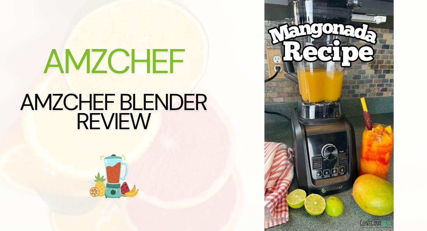 Blending Up Magic: Amzchef Blender Review + A Refreshing Mangonada Recipe