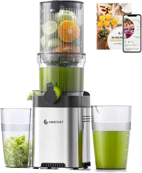 美品 HOW APplus AMZCHEF Cold Press Juicer with 4.6