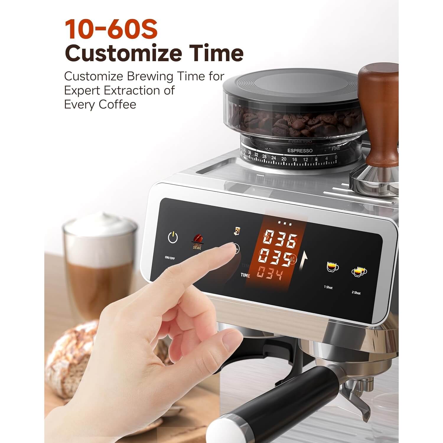 AMZCHEF Espresso Machine For Home