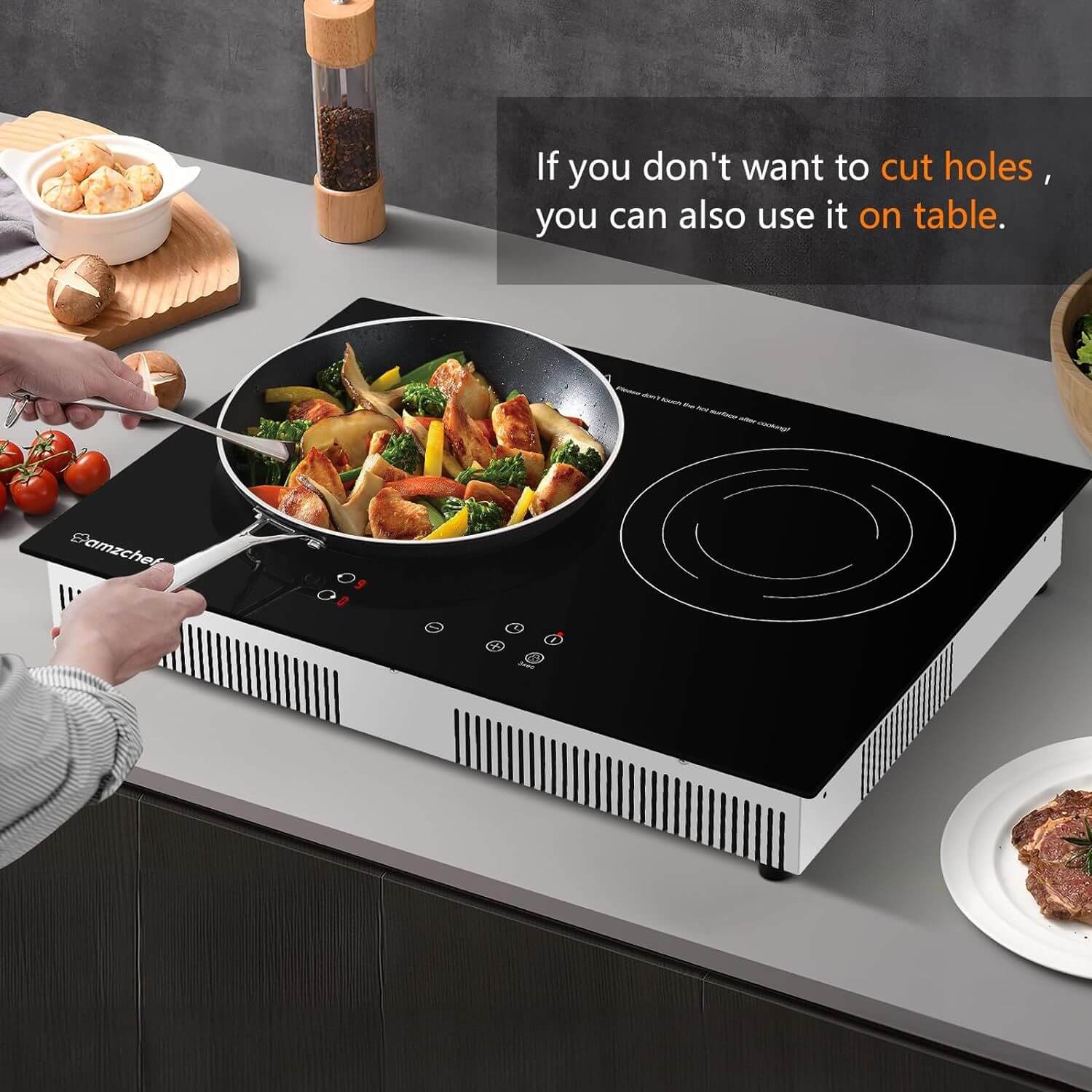 Amzchef Electric cook top induction cooker buy