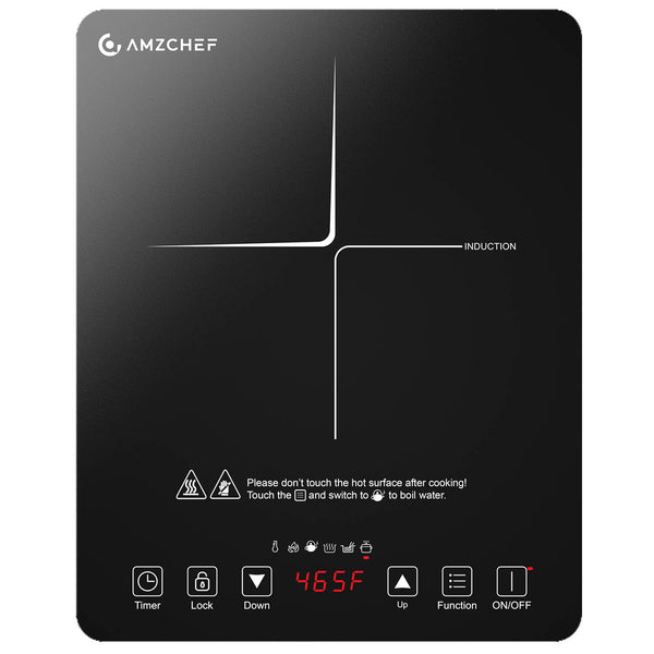 AMZCHEF Portable Induction Cooktop 20 Power Levels HL-B5