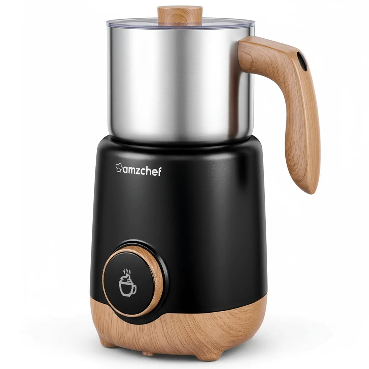 AMZCHEF 8-IN-1 Multifunctional Automatic Milk Frother Steamer