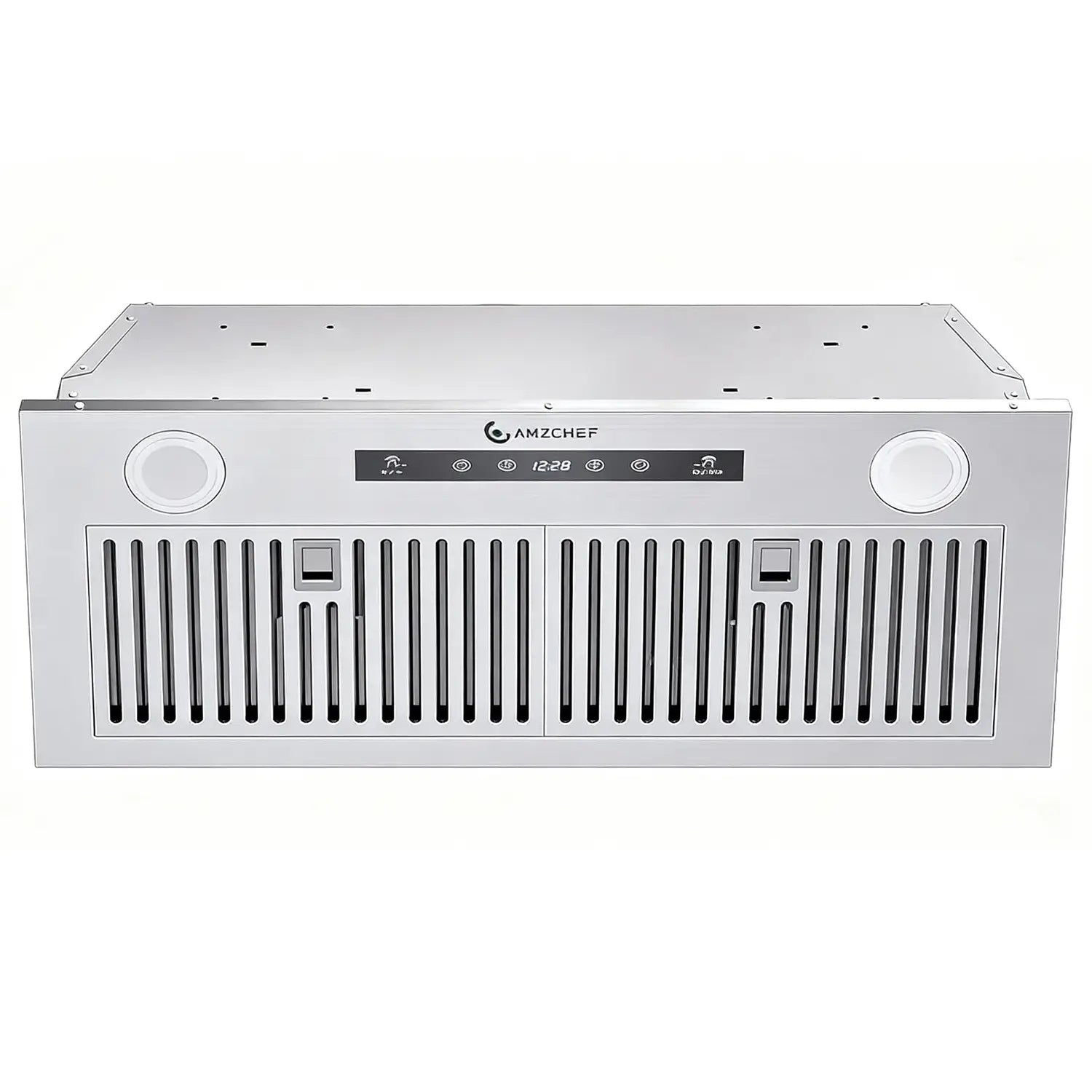 AMZCHEF Stainless Steel Kitchen Vent Hood with 3Speed Exhaust Fan Touch