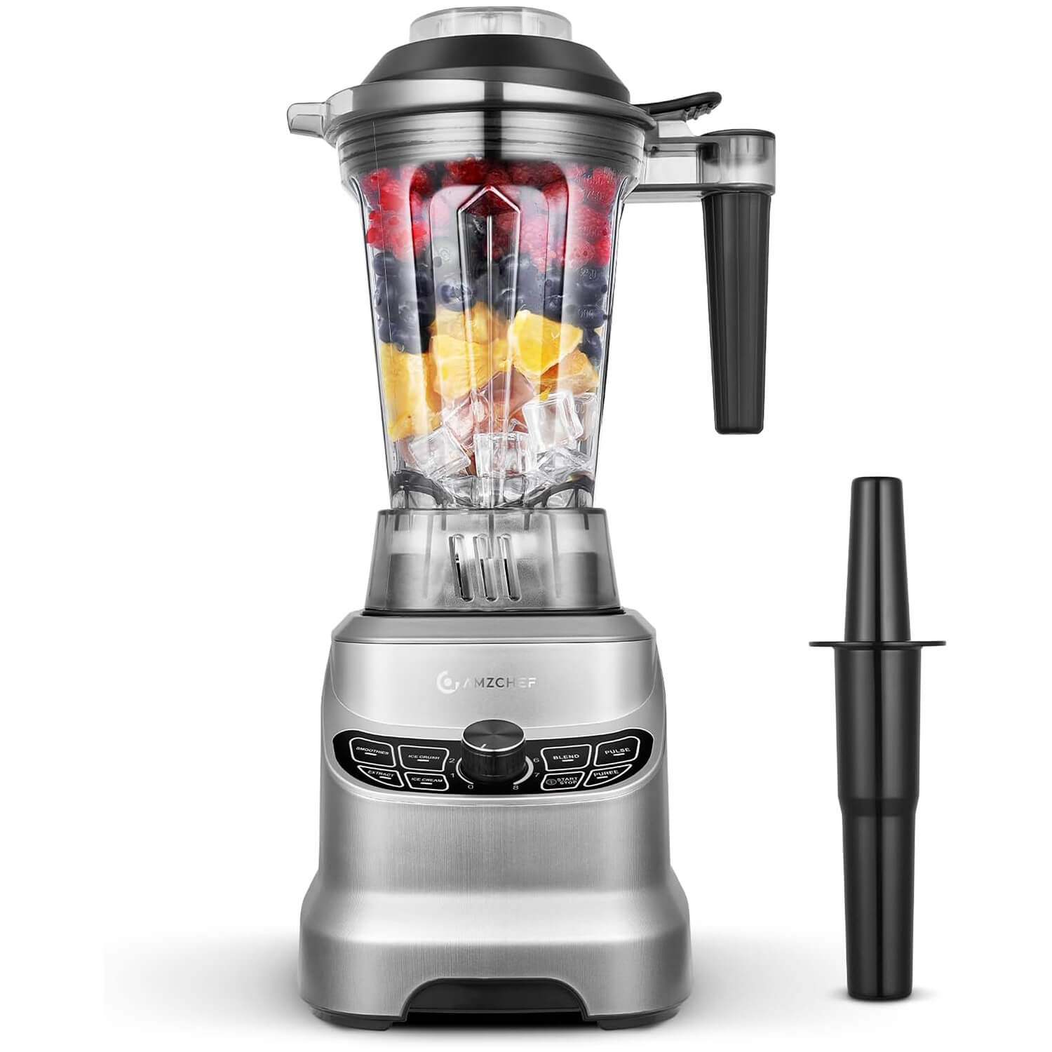 Amzchef 5-IN-1 Professional Blender 5 Functions 1800W