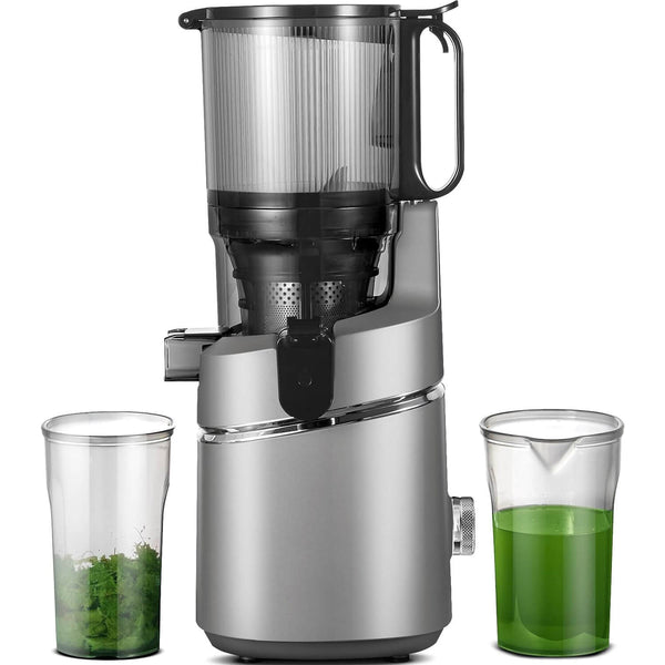 AMZCHEF Masticating Juicer 5.3-Inch Self-Feeding