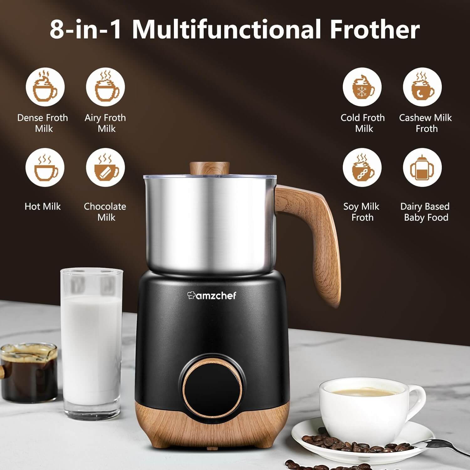 Automatic milk frother hotsell