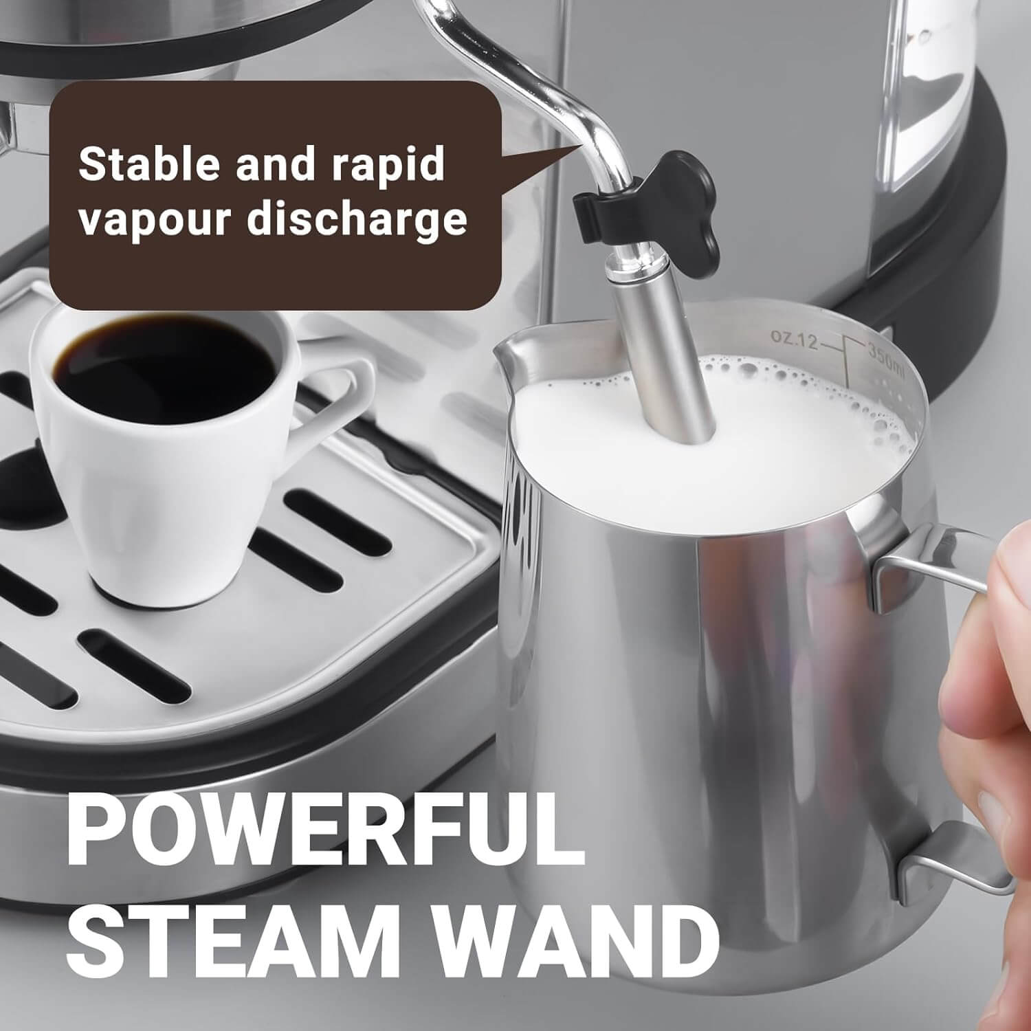 Milk Frother vs Steam Wand: Which is Better?