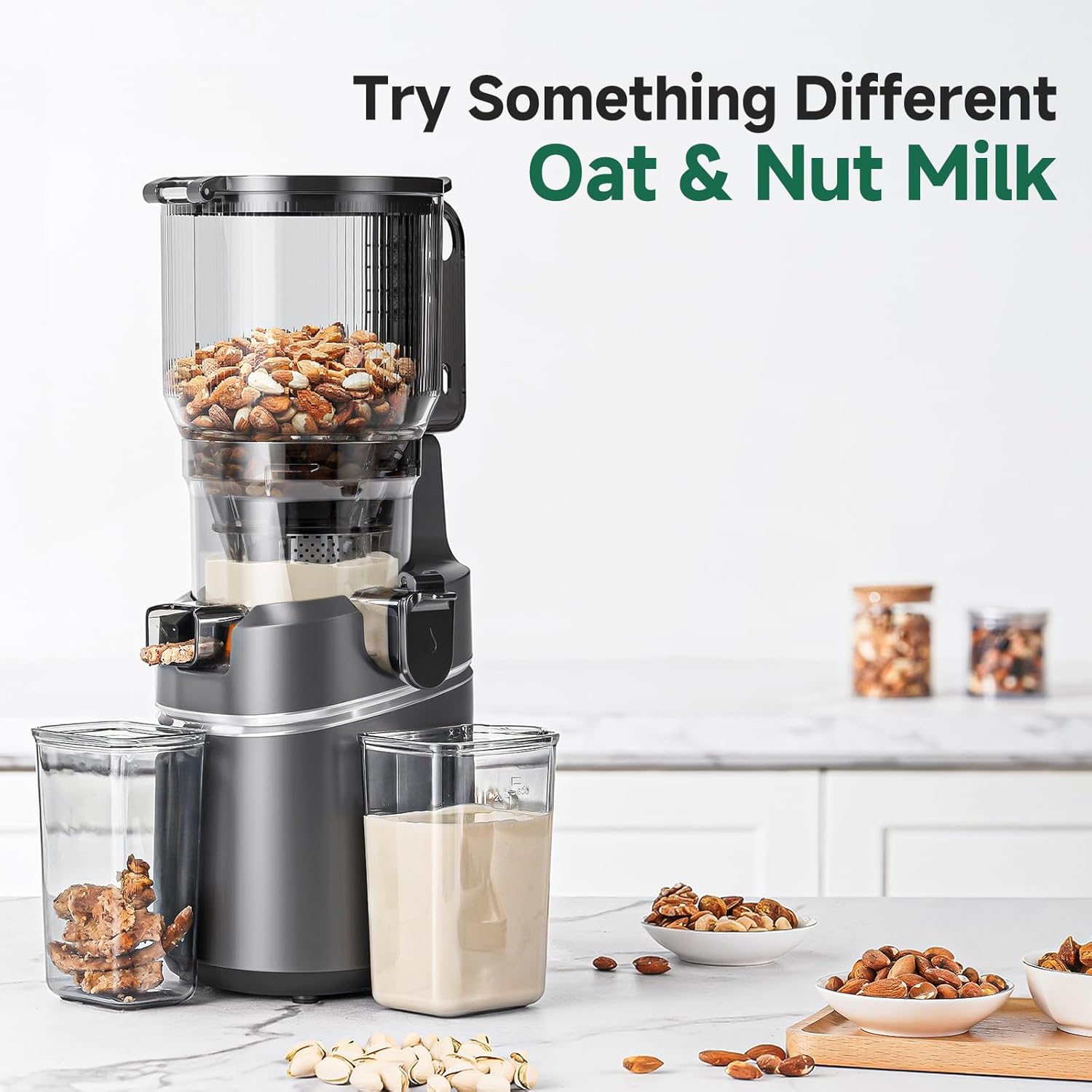AMZCHEF Cold Press Juicer 2026 Upgraded with 6.5