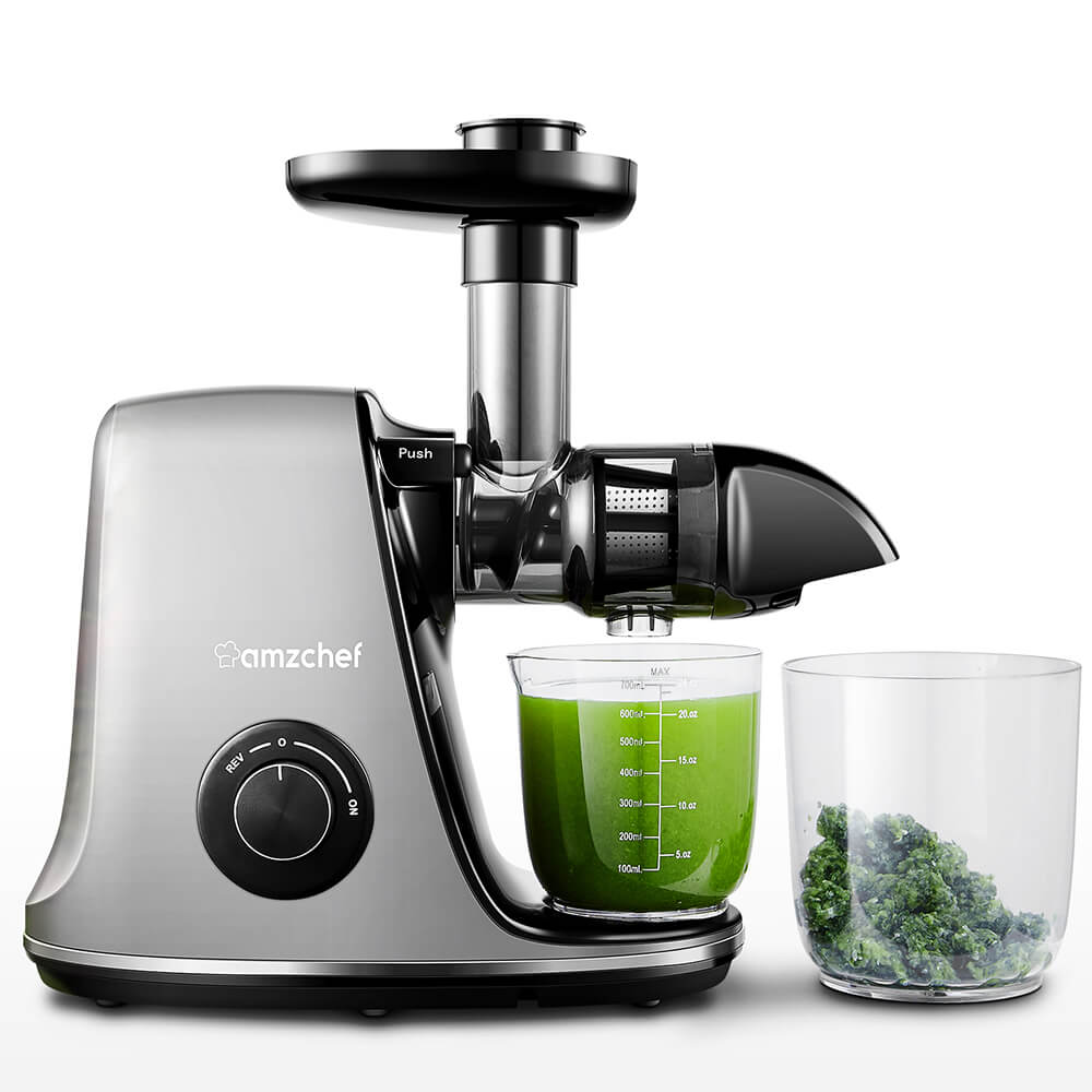 Slow Masticating Juicer,Brecious Cold Press Juicer with 2 Speed 並行輸入品 : Slow Masticating Juicer,Brecious Cold Press Juicers